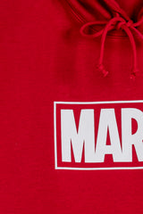 Red Marvel Men's Hood.