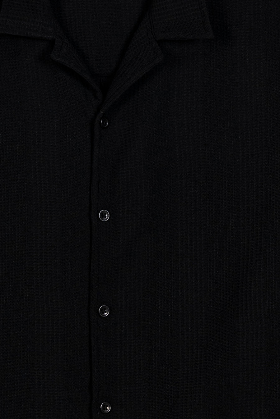 Men's Waffle Knit Camp Shirt