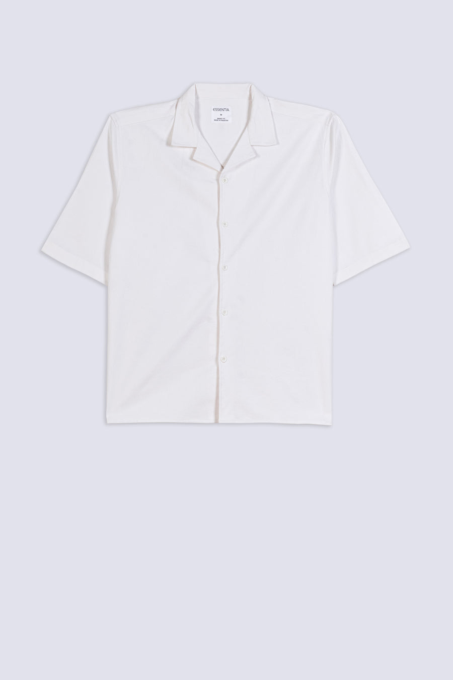 Men's Crepe Camp Collar Shirt