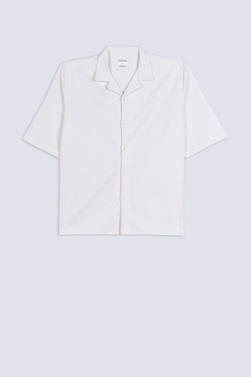 Men's Crepe Camp Collar Shirt