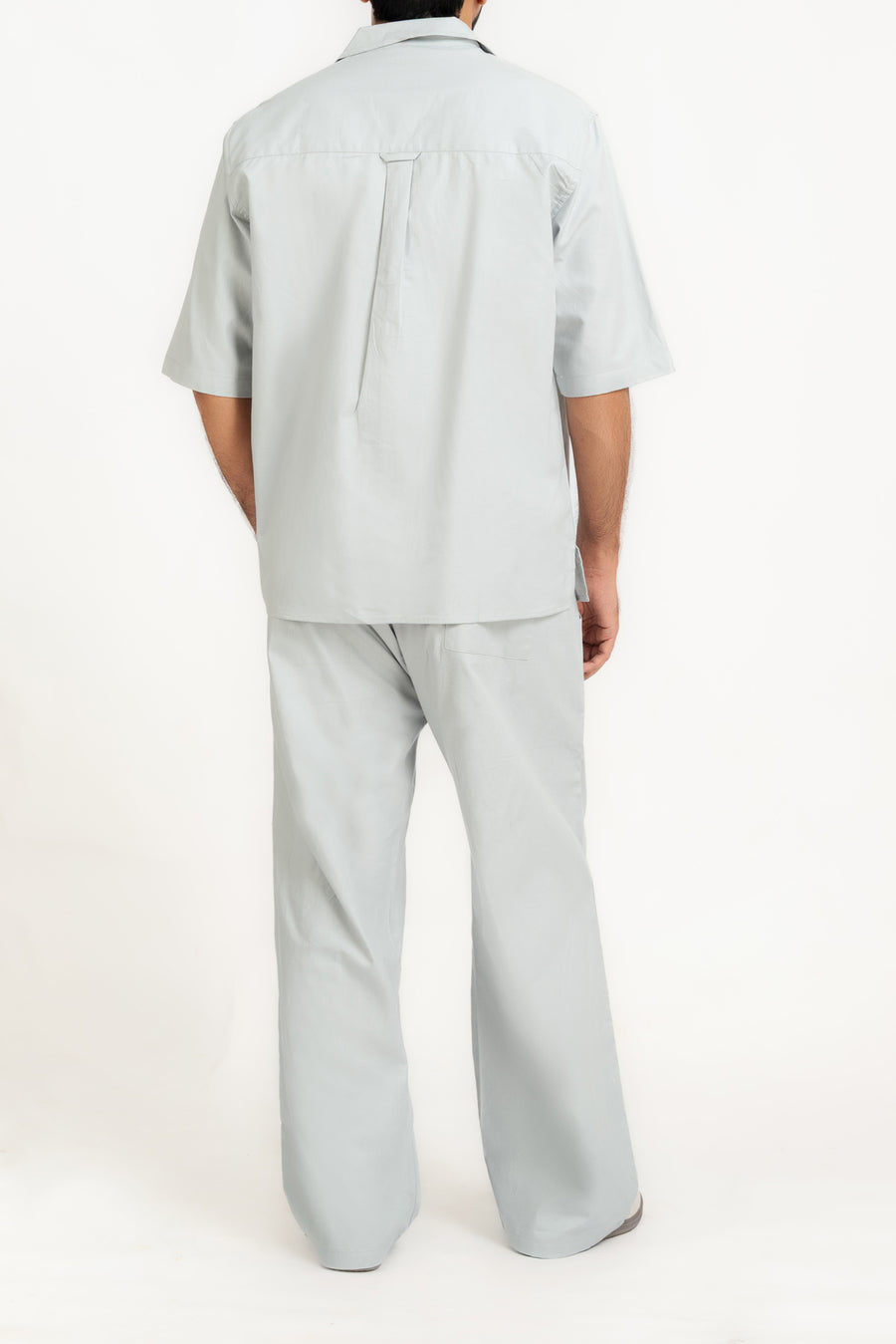 Men's Plain Cuban Collar Shirt