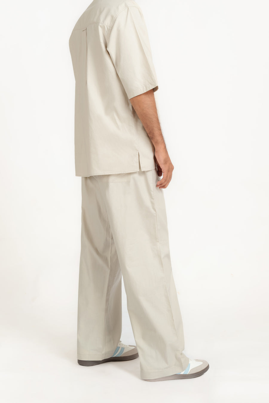 Men's Plain Cuban Collar Shirt
