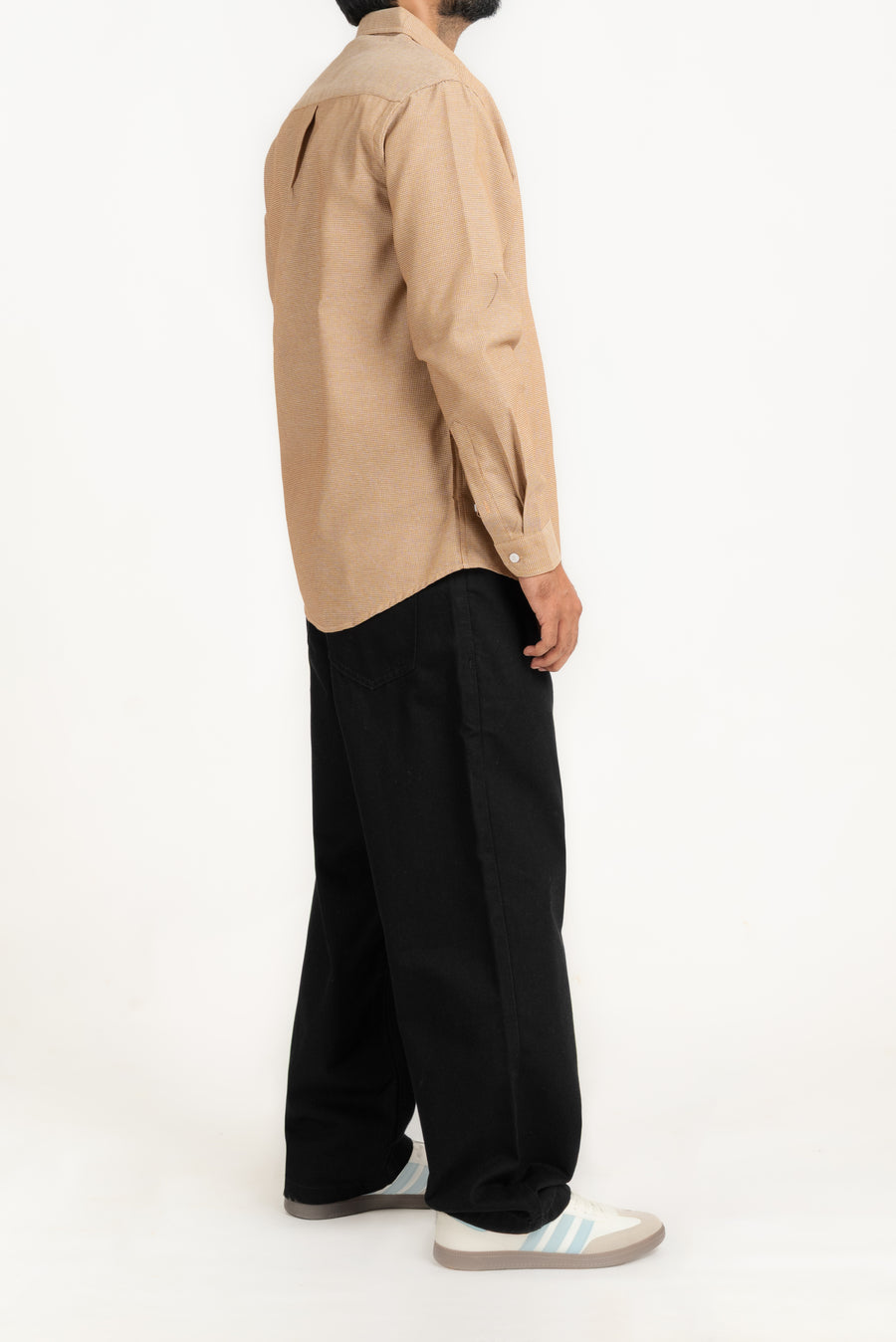 Men's Textured Weave Casual Shirt