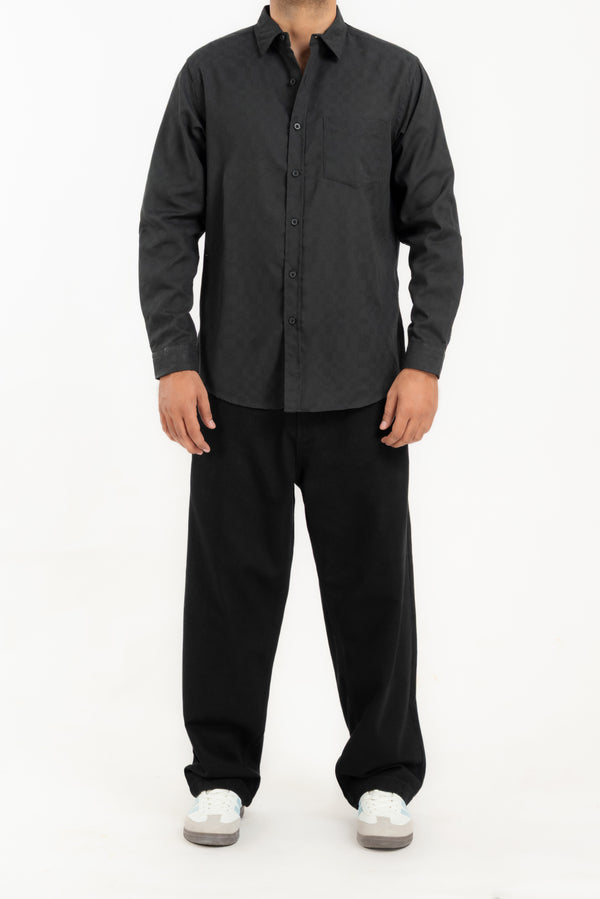 Men's Relaxed Linen Blend Casual Shirt