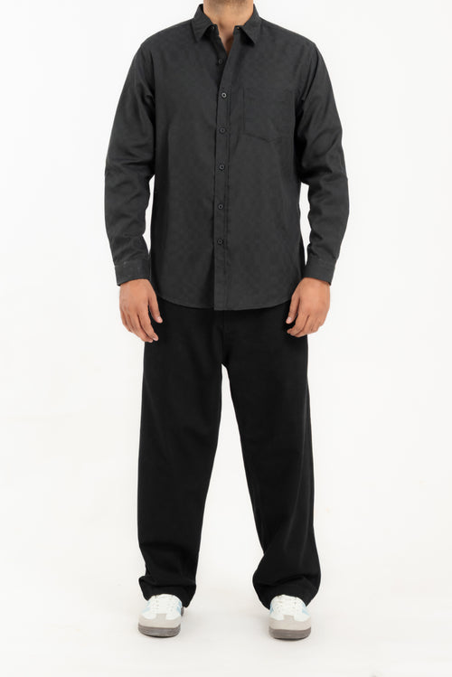 Men's Relaxed Linen Blend Casual Shirt