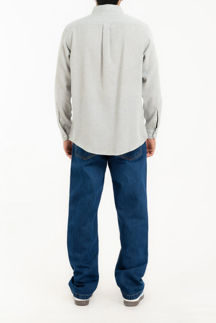 Men's Waffle Texture Casual Shirt