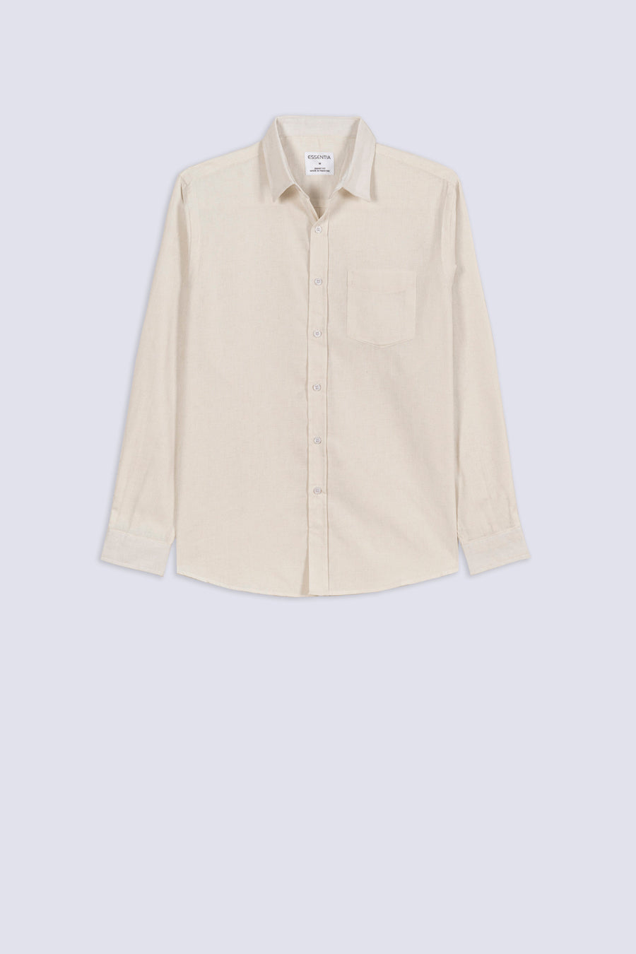 Men's Relaxed Linen Blend Casual Shirt