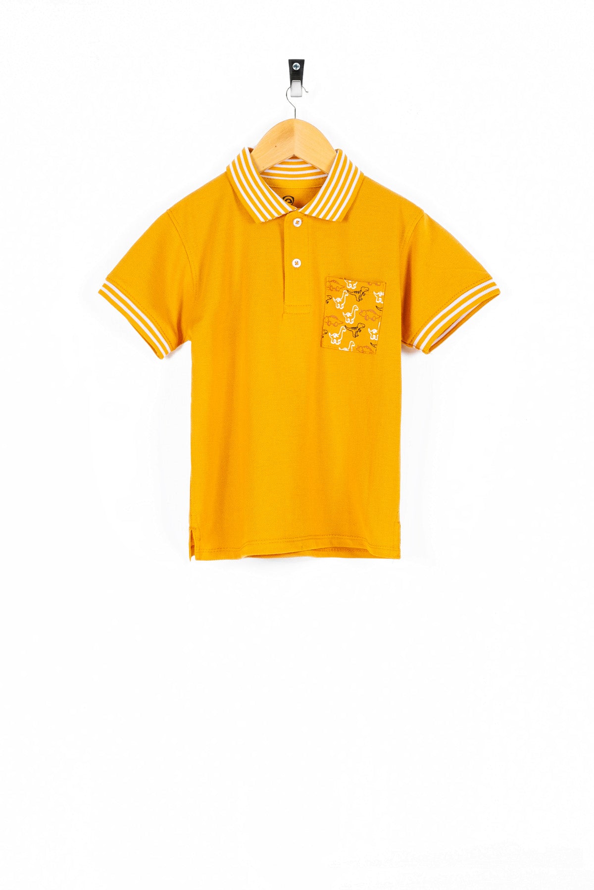 Animal Pocket Tipped Boy's Polo Shirt