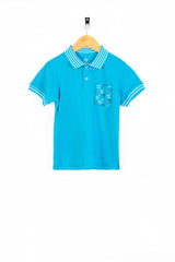 Animal Pocket Tipped Boy's Polo Shirt