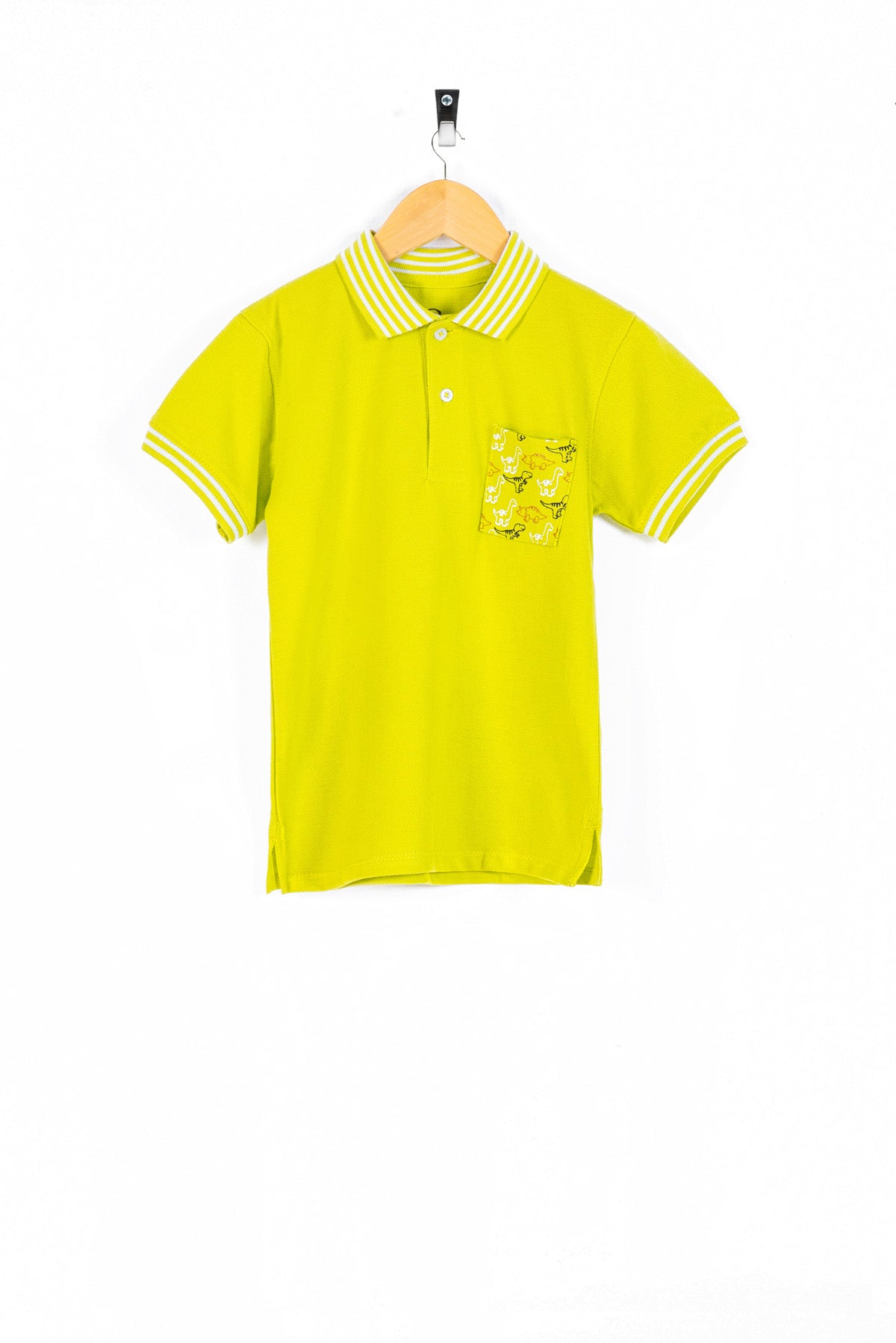 Animal Pocket Tipped Boy's Polo Shirt