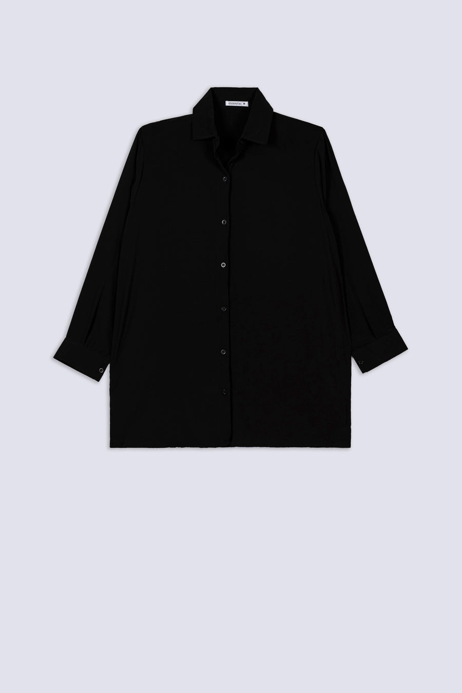 Ladies Classic Black Overshirt