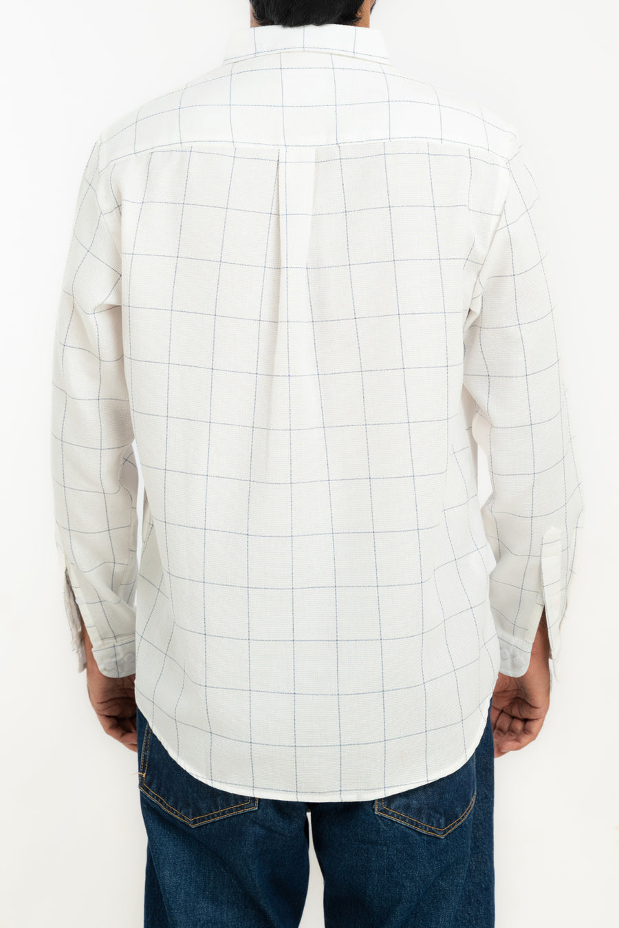 Men's Grid Check Casual Shirt