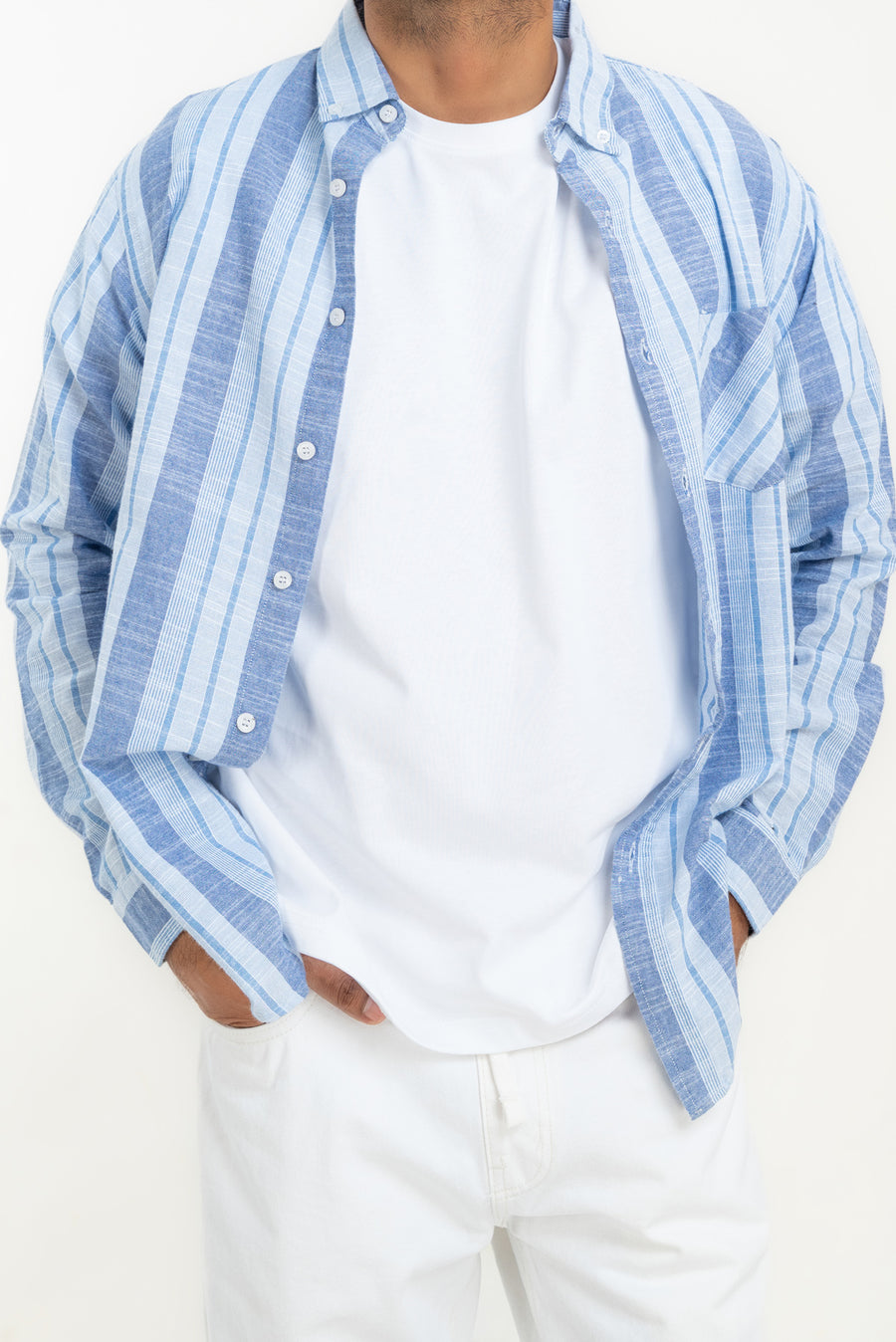 Men's Multi Stripe Casual Shirt
