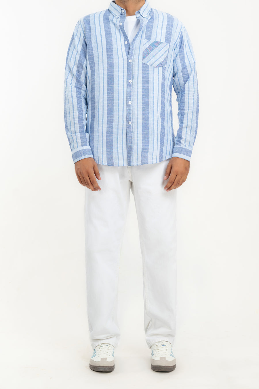 Men's Multi Stripe Casual Shirt