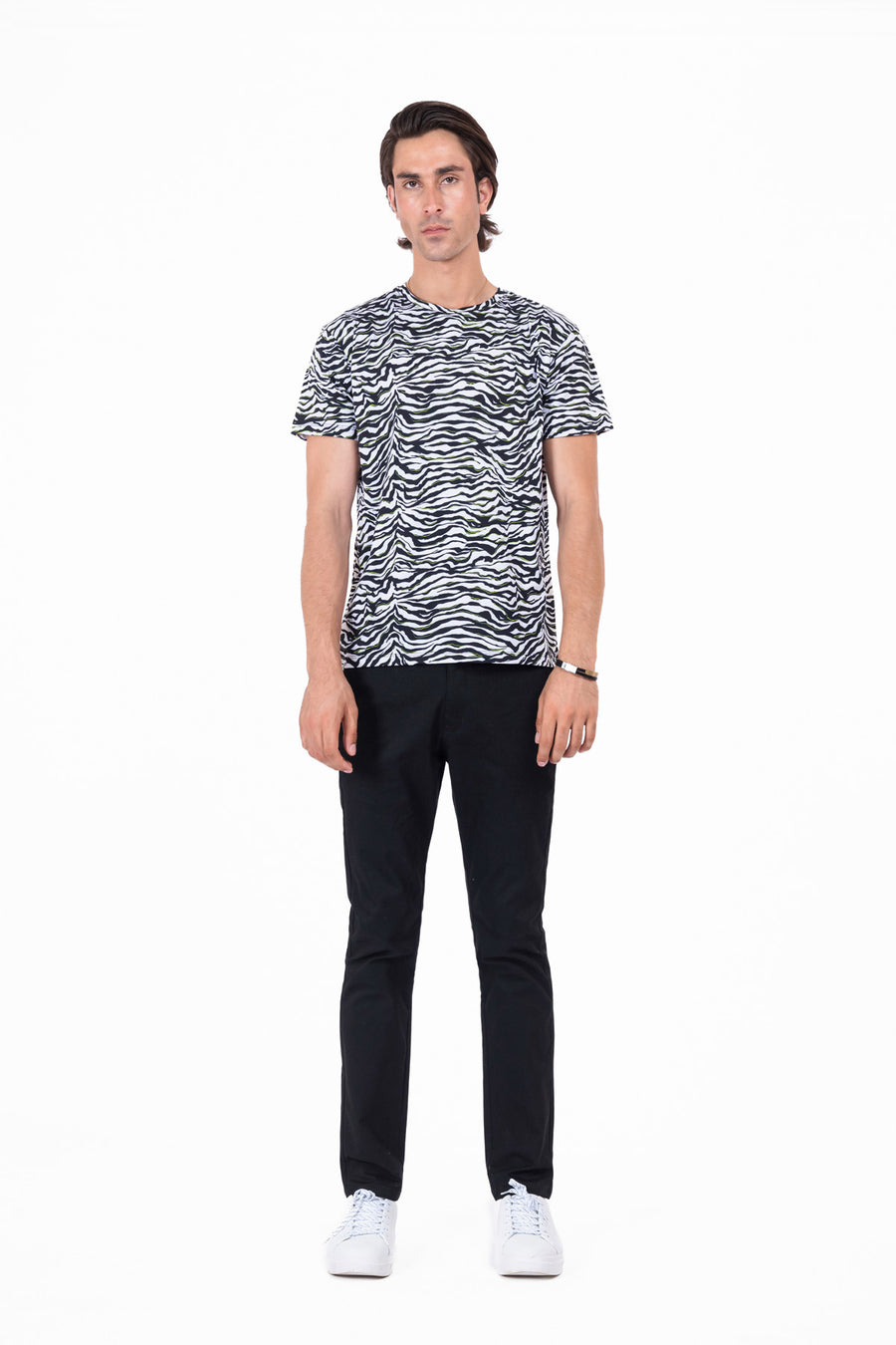 Monochromatic Half Sleeves T-Shirt