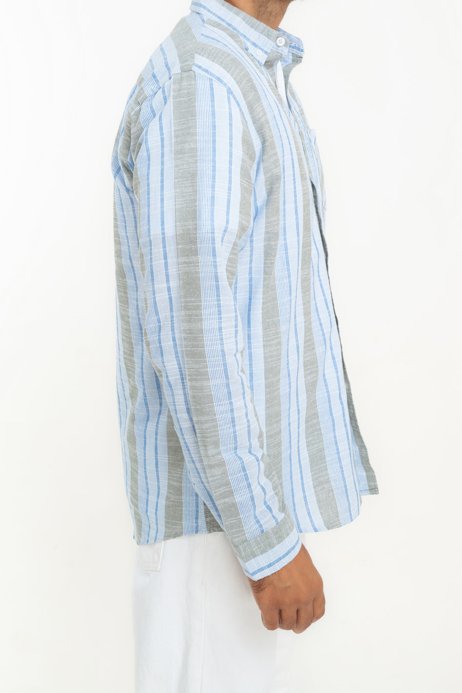Men's Multi Stripe Casual Shirt
