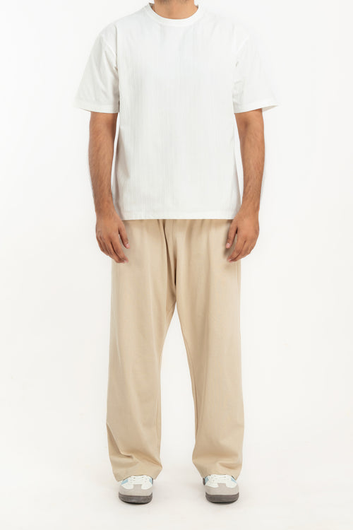 Men's Chevron Textured T-Shirt