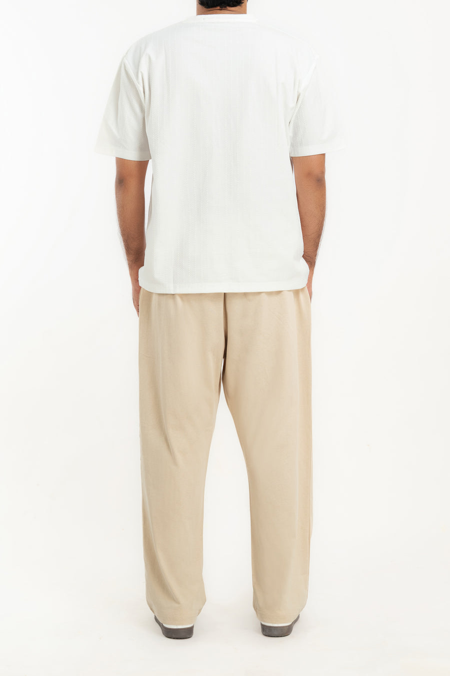 Men's Chevron Textured T-Shirt