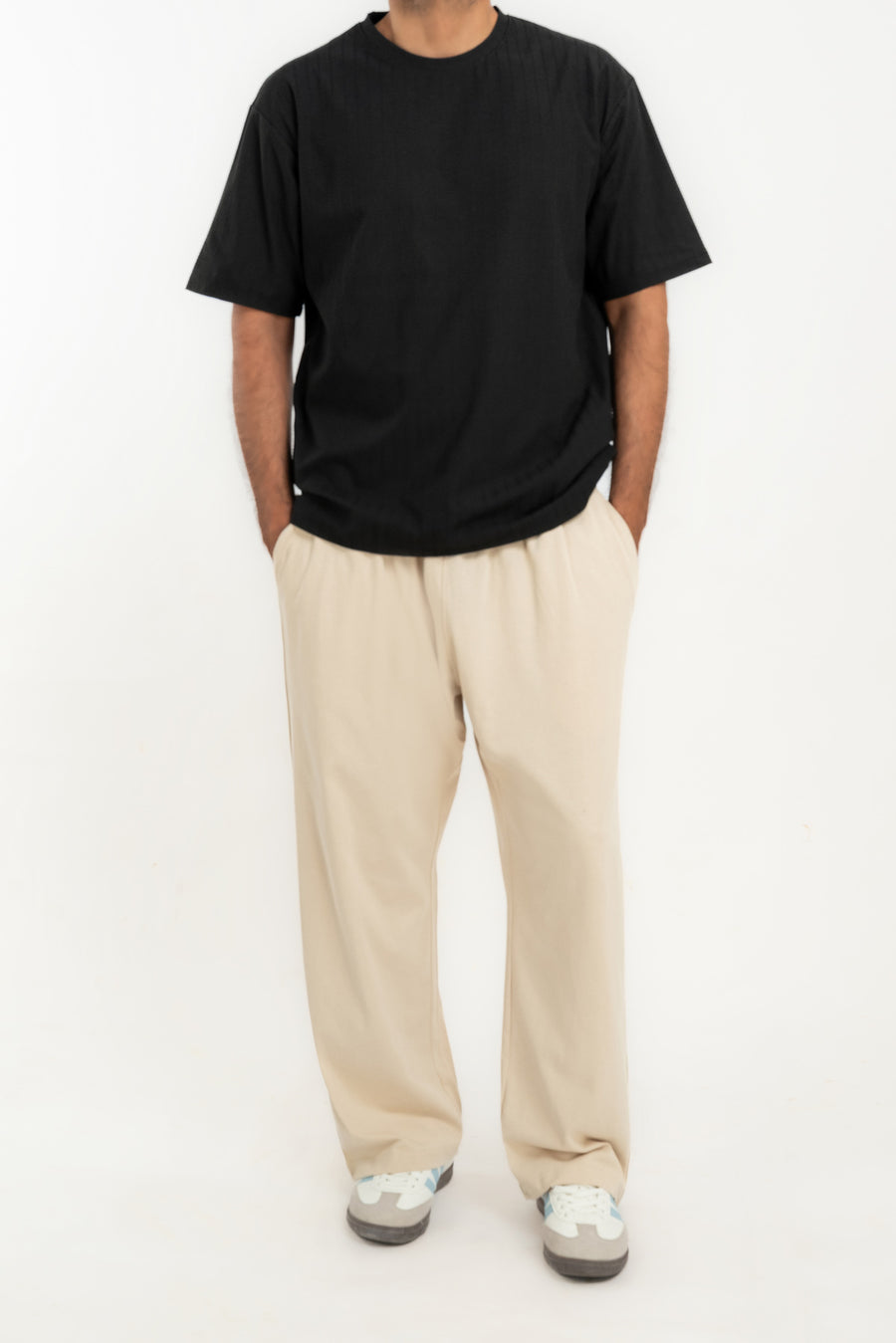 Men's Chevron Textured T-Shirt
