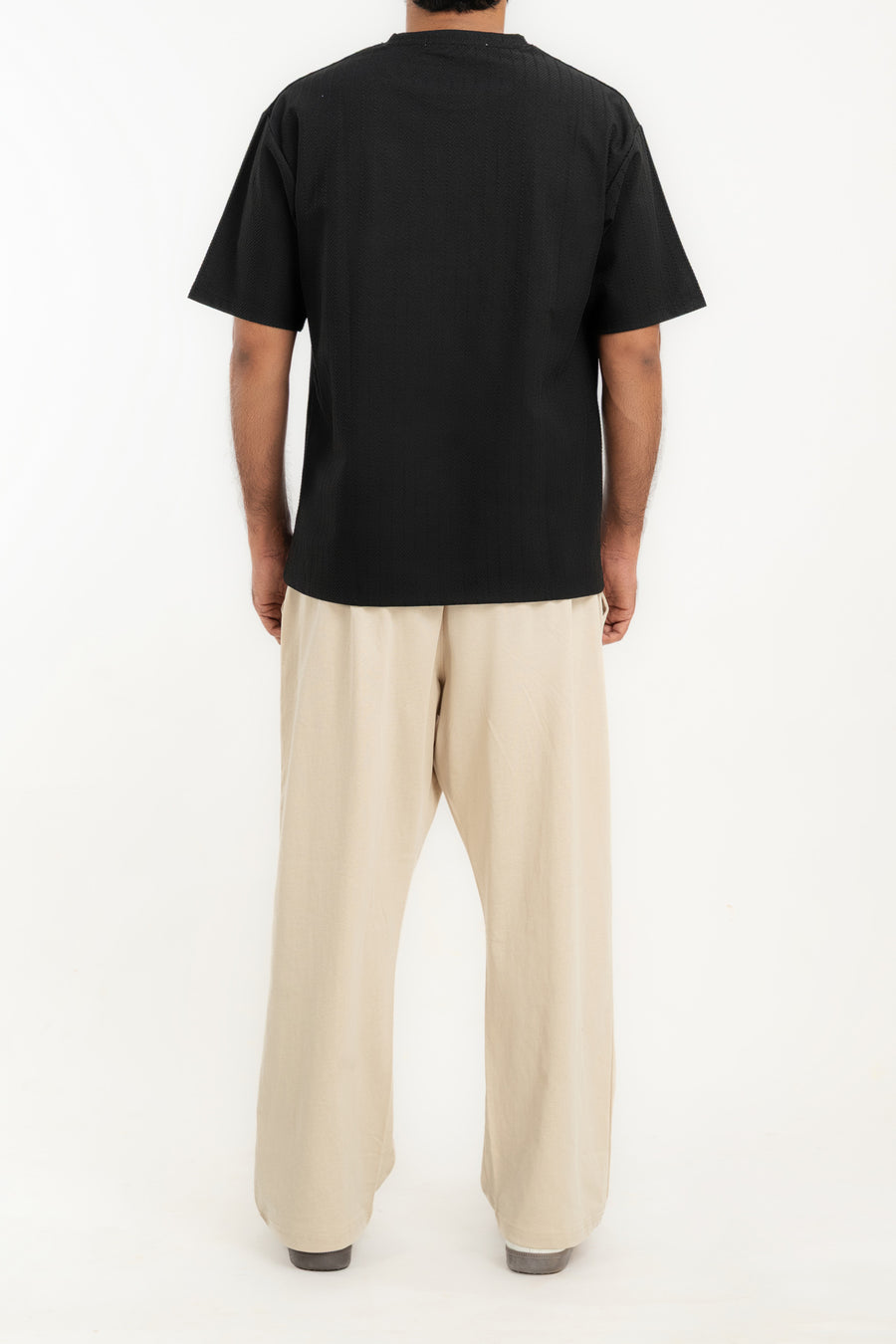Men's Chevron Textured T-Shirt