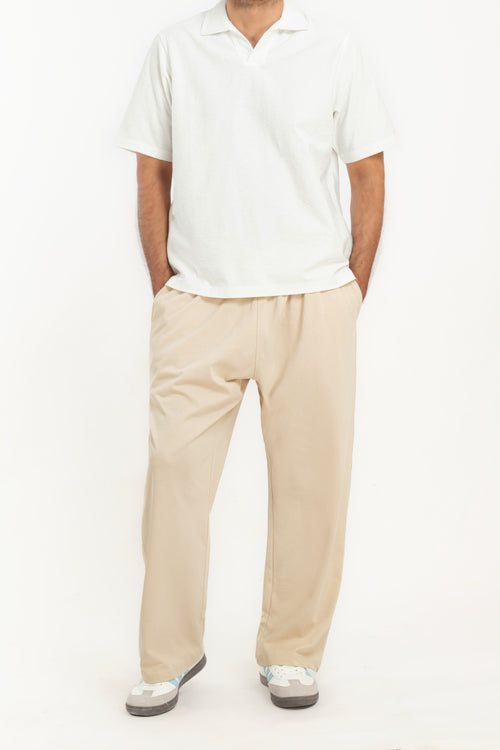 Men's Open Collar Polo Shirt