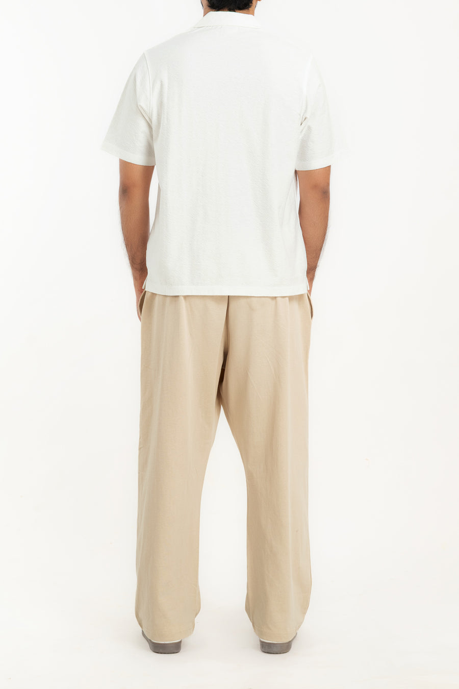Men's Open Collar Polo Shirt