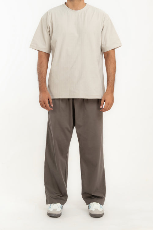 Men's Chevron Textured T-Shirt