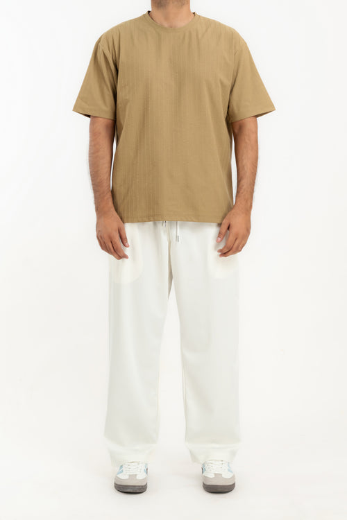Men's Chevron Textured T-Shirt