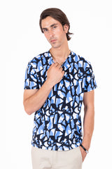 Abstract Geometrical Printed T-Shirt