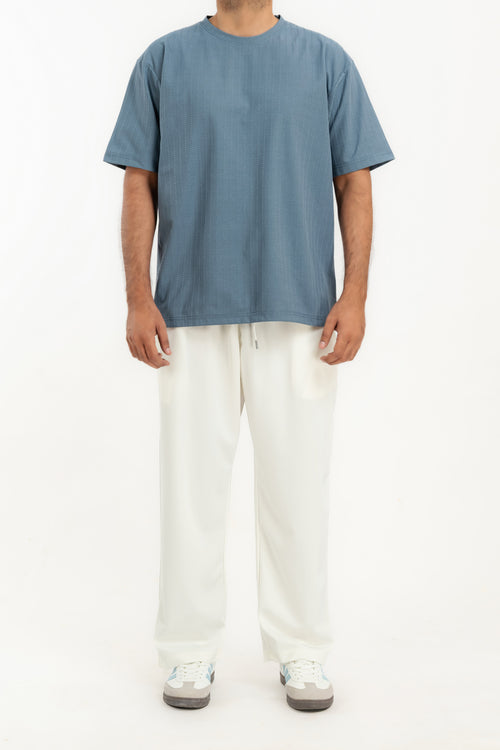 Men's Chevron Textured T-Shirt