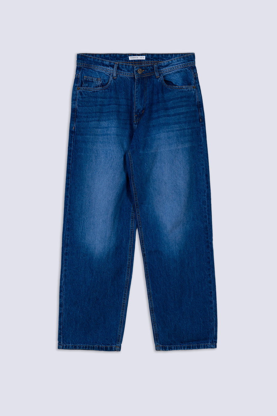 Classic Mid-Wash Straight Jean