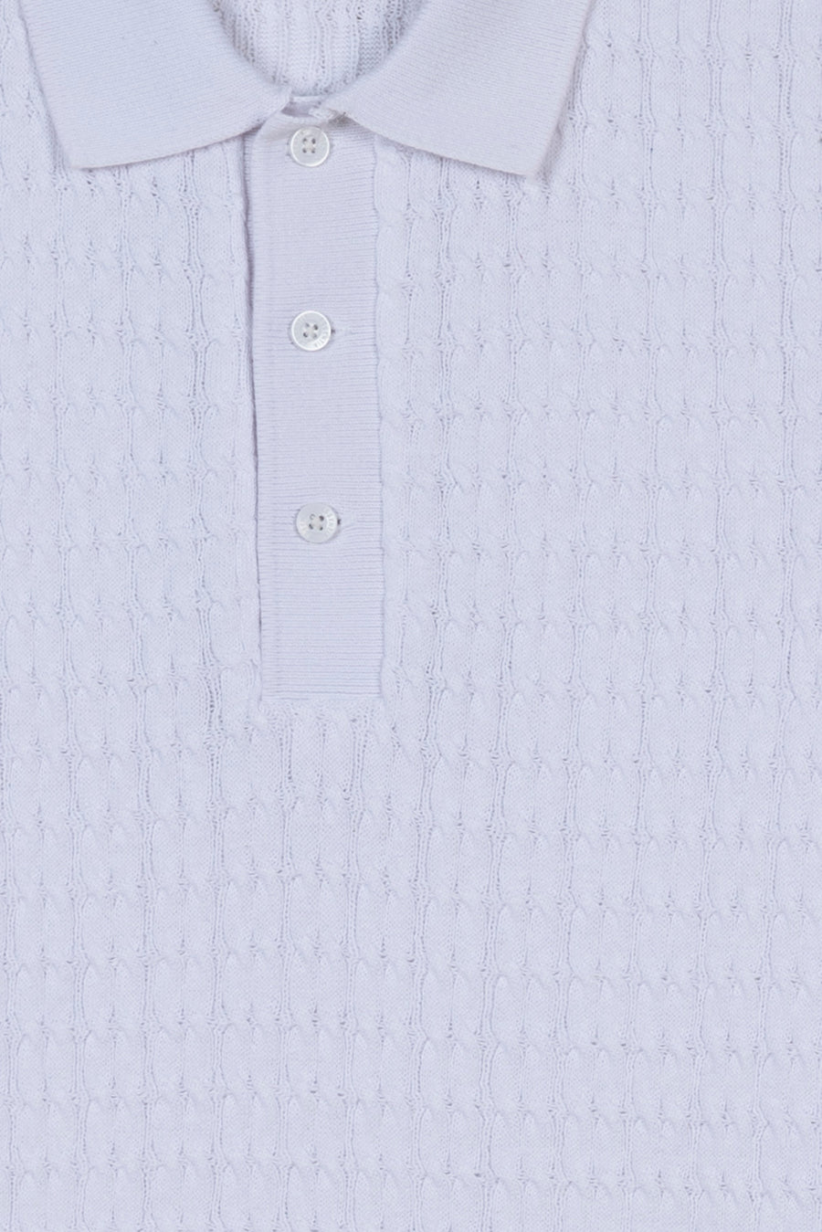 Waffle Texture Men's Smart Polo