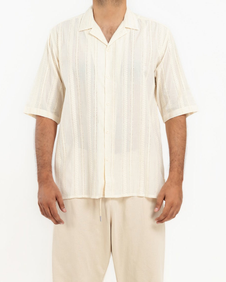 Men's Cutwork Casual Shirt