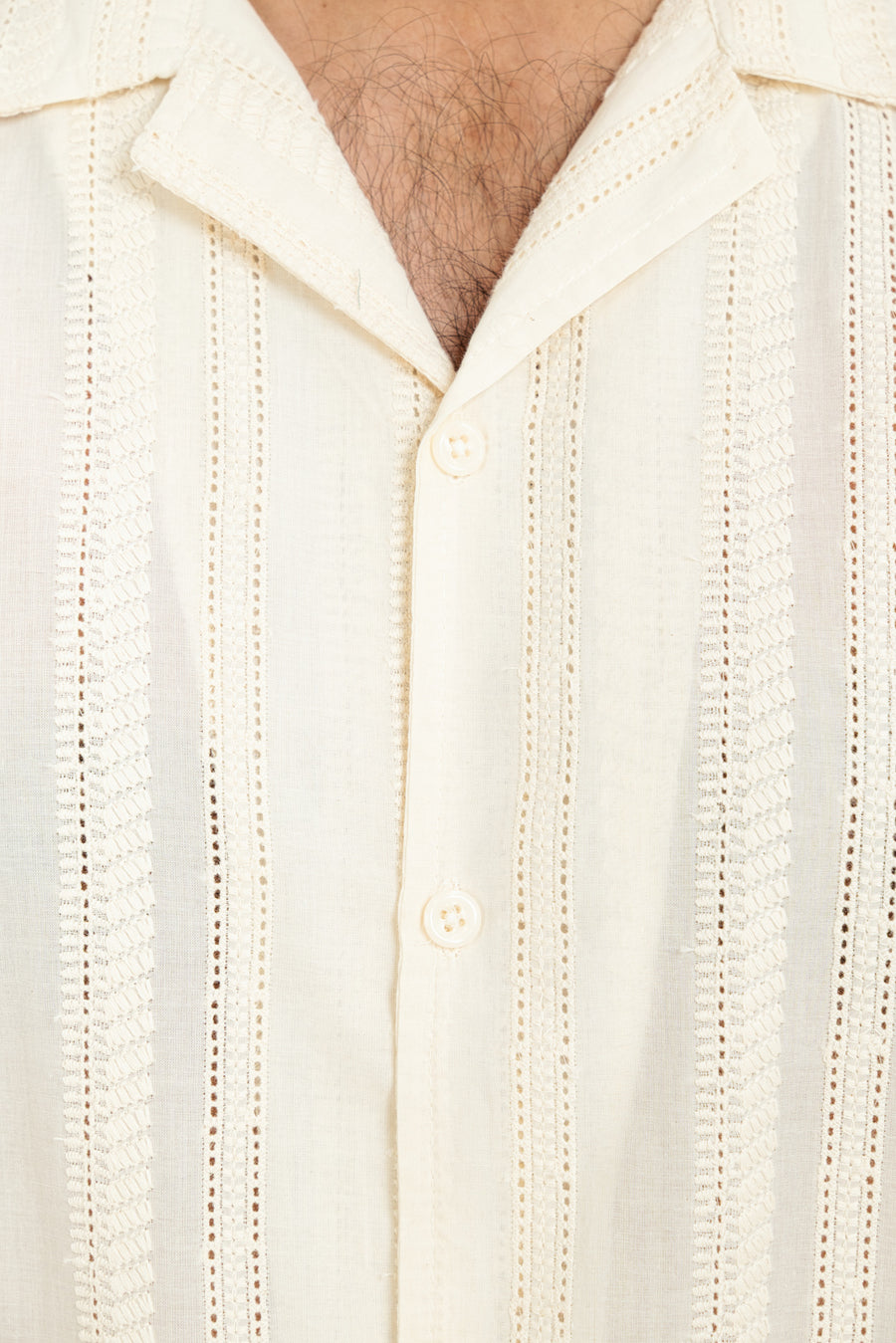 Men's Cutwork Casual Shirt