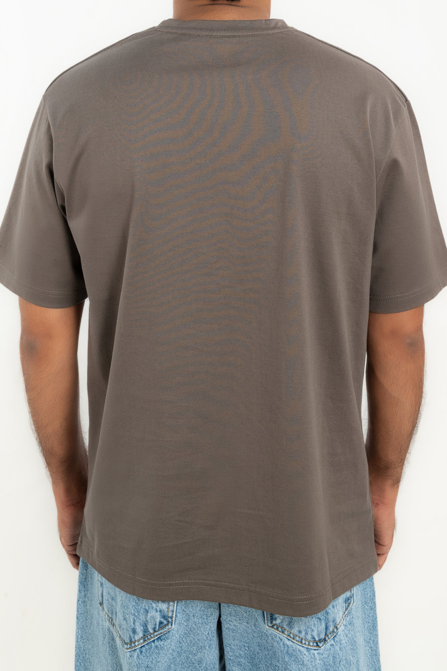 Men's Basic Crew Baggy T-Shirt