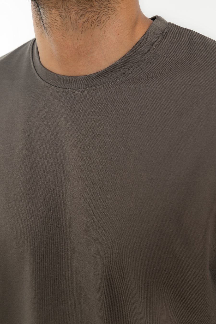 Men's Basic Crew Baggy T-Shirt