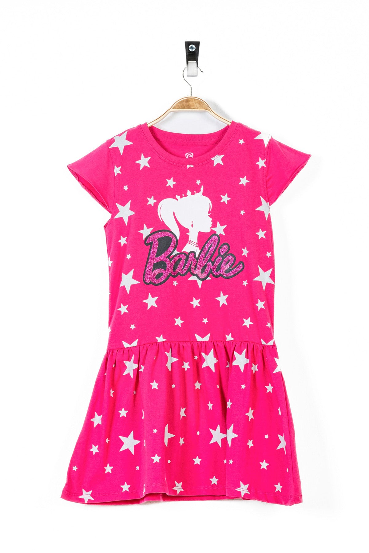 Pink Barbie Jersey Girl's Top