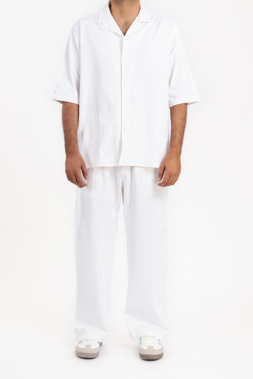 Men's Crepe Camp Collar Shirt