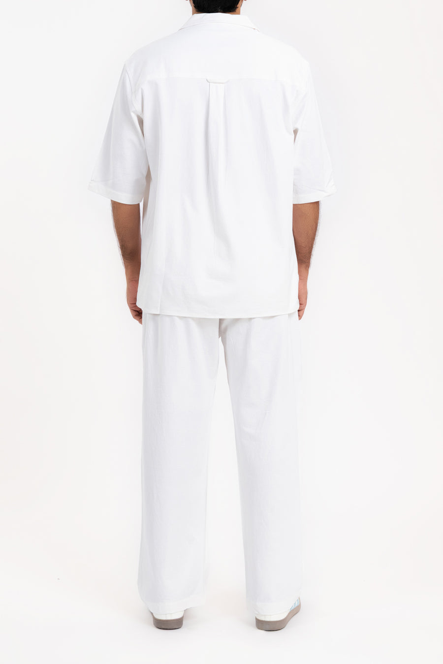Men's Crepe Camp Collar Shirt