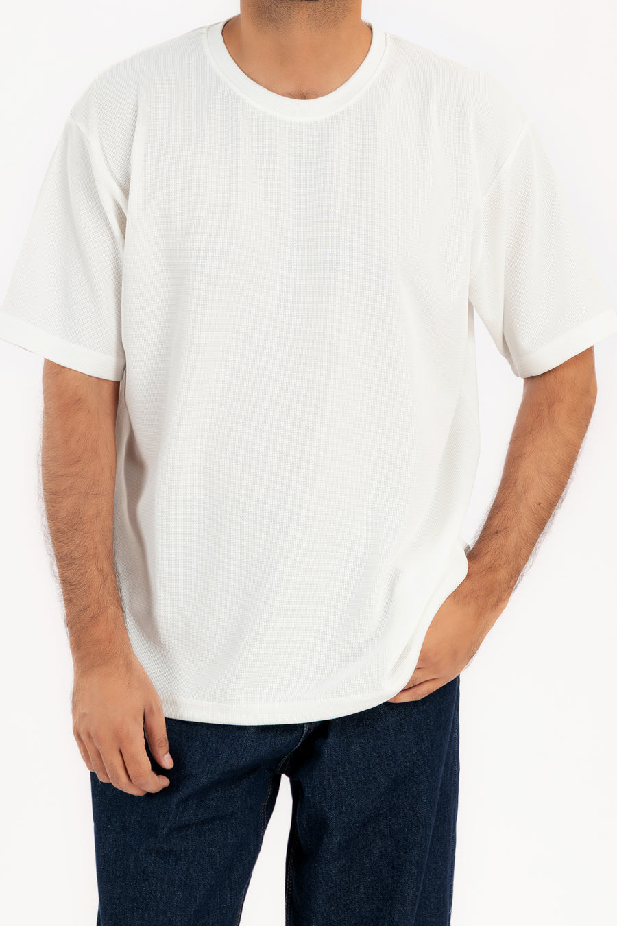 Men's Textured Waffle T-Shirt