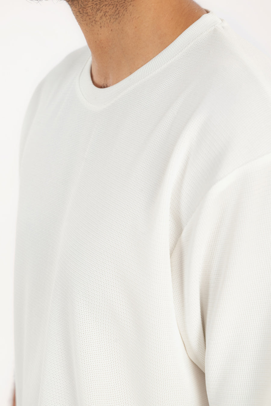 Men's Textured Waffle T-Shirt