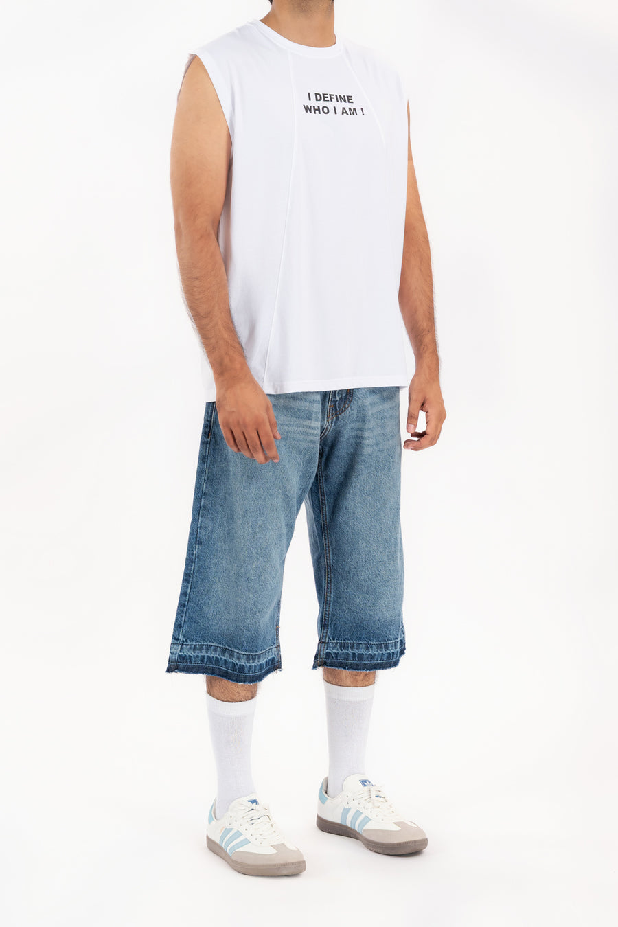 Men's Define Slogan Muscle Tank