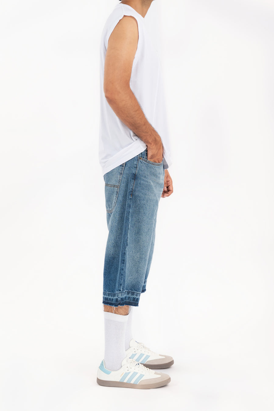 Men's Skater Denim Shorts