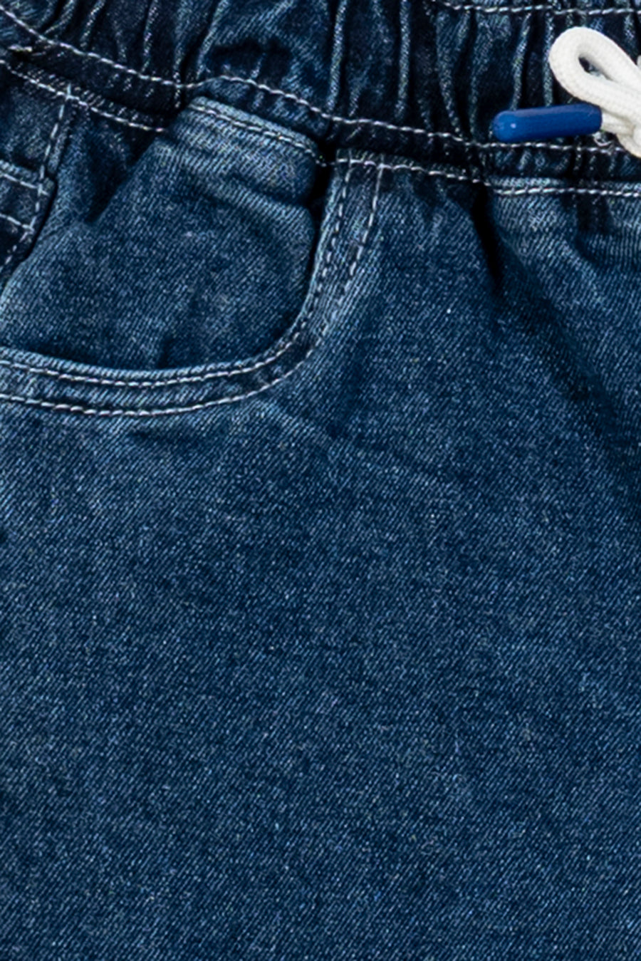 Girl's Floral Hem Flared Denim Pant