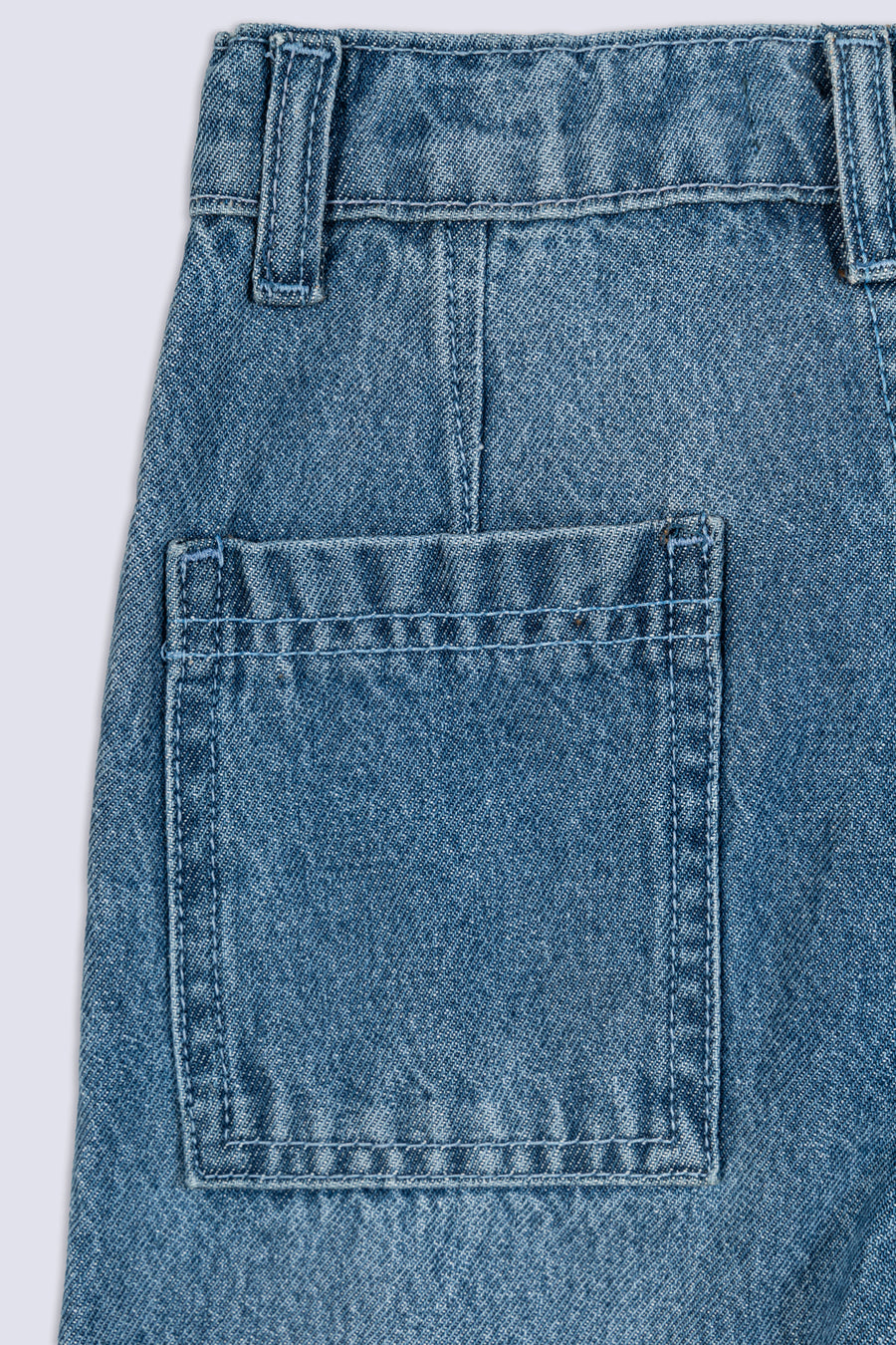 Girl's Starlight Wide-Leg Denim Pant