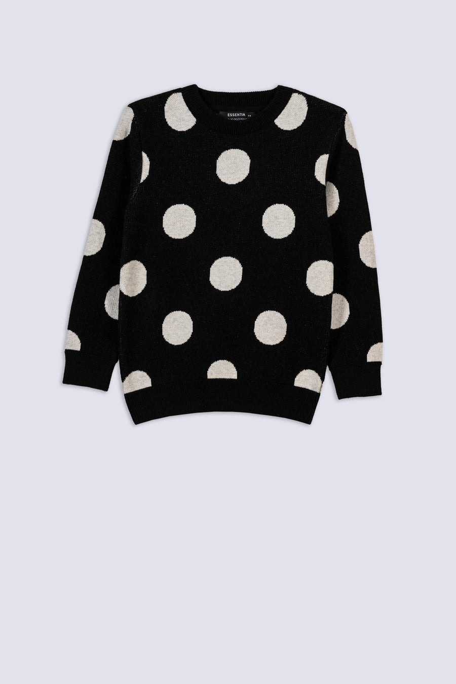 Boy's Spot Knit Sweater