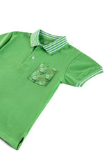 Animal Pocket Boy's Polo Shirt.