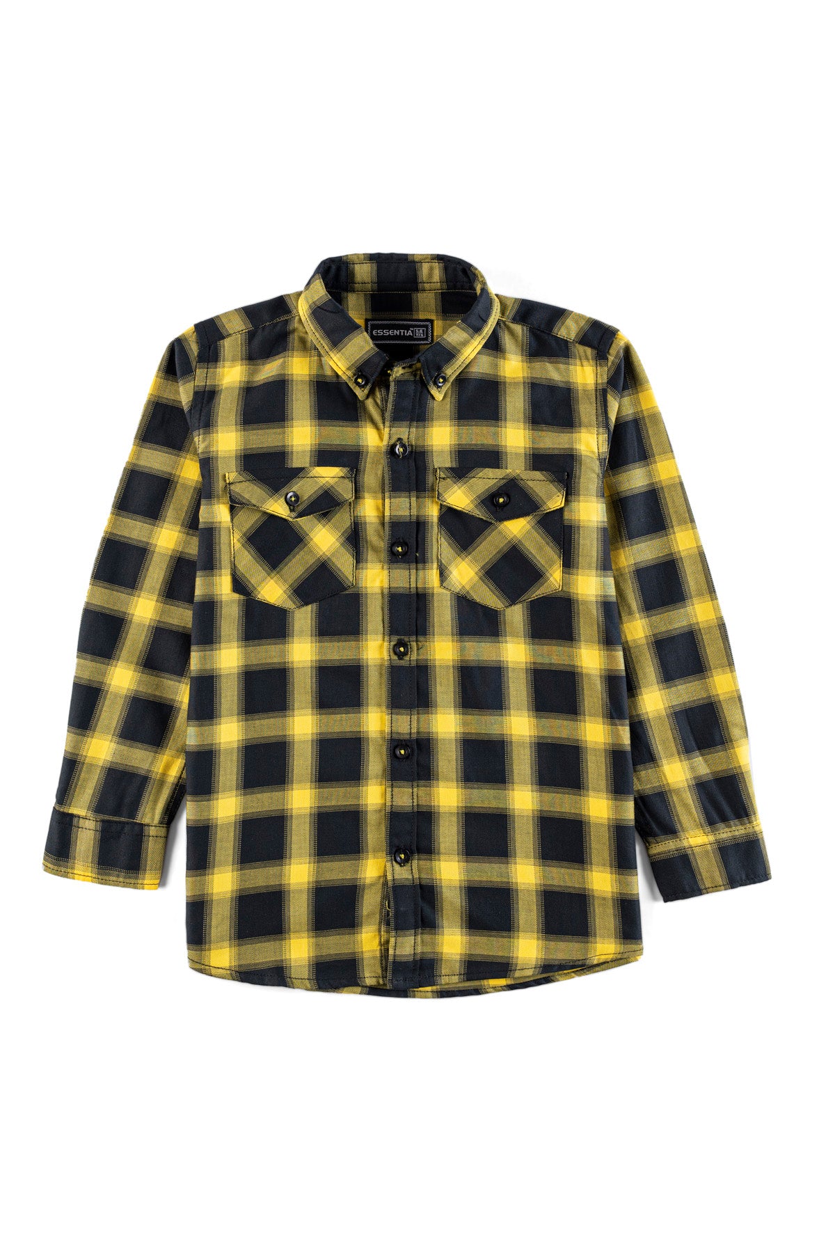 Boy's Checkered Casual Shirt.