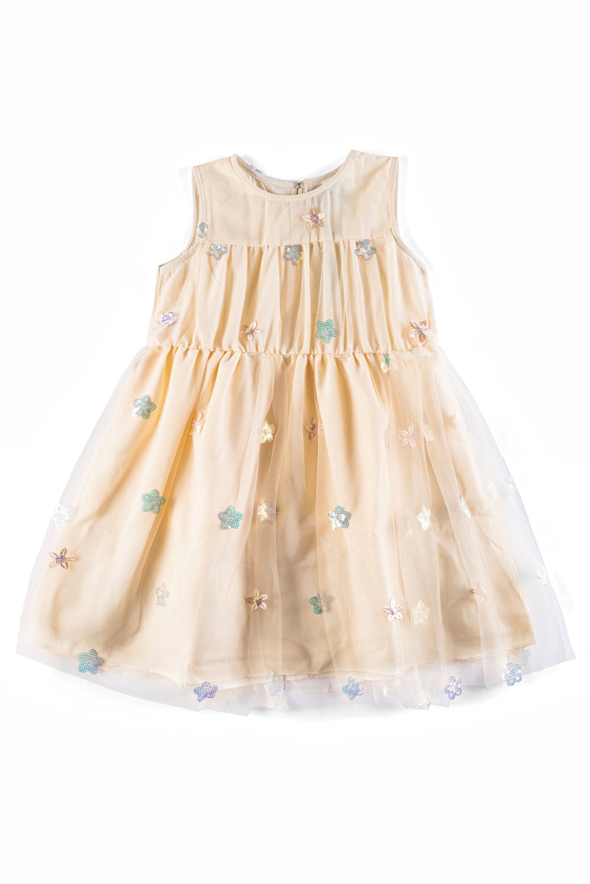 Lemon Girl's Party Frock