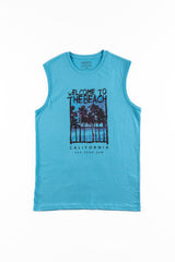 Welcome To Beach Men's Tee S/L